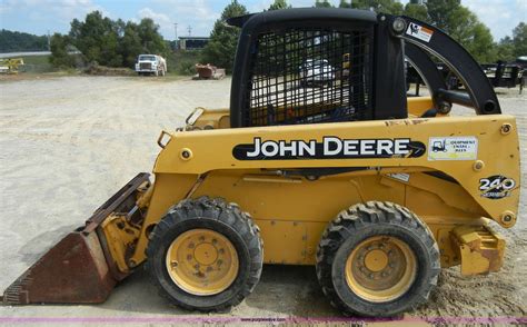 john deere 240 series 2 skid steer for sale|damaged skid steer for sale.